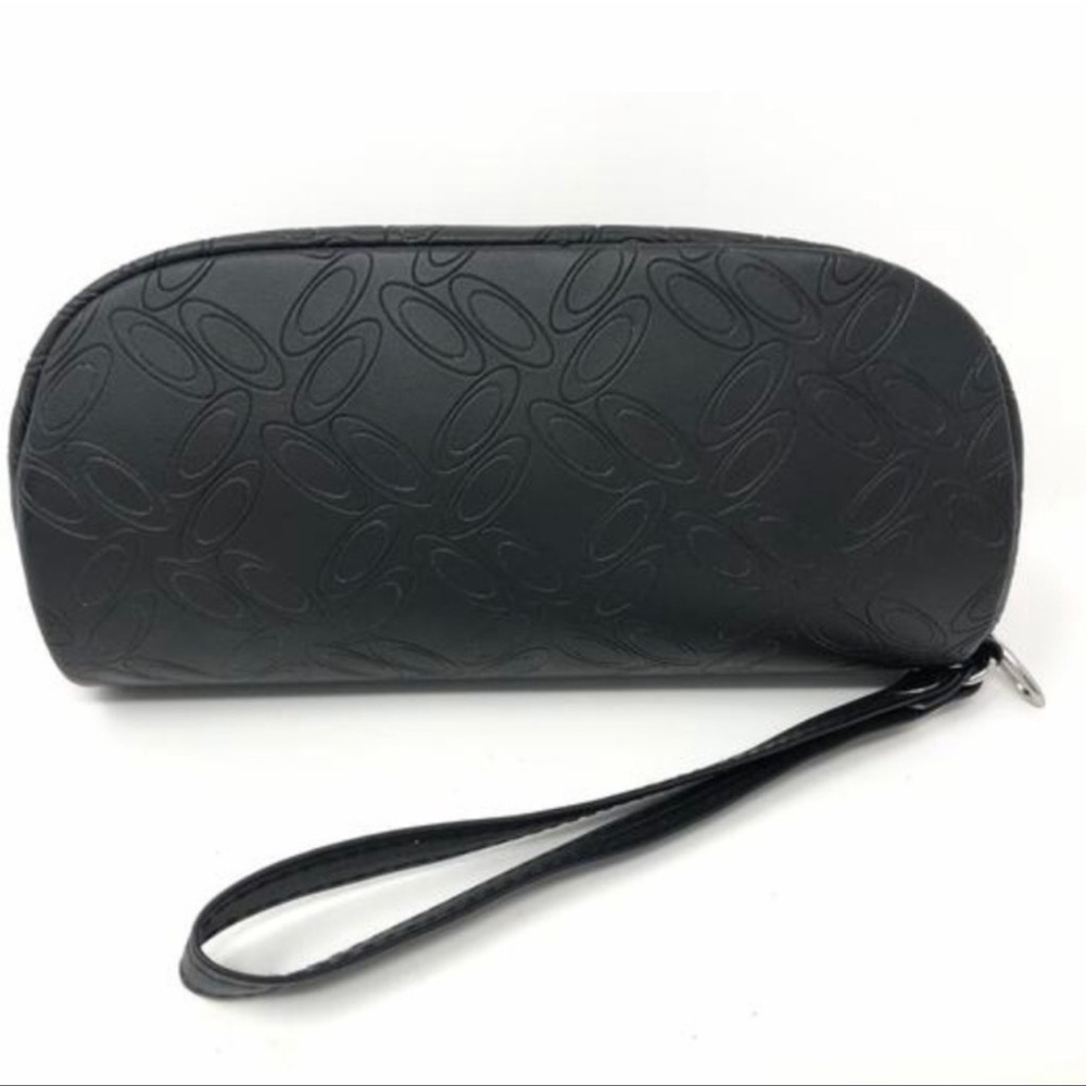 Oakley Sunglass soft zipper Case with Wristlet Loop black